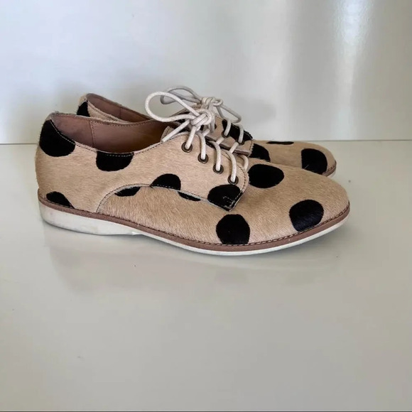 Rollie Nation Calf Hair Polka Dot Oxford - Picture 6 of 14